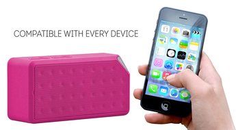 Rebelite Boom Blox Bluetooth Speaker w/ Powerful Sound &amp; Conference Call Built-in Mic for iPhone, Android, &amp; Any... N16
