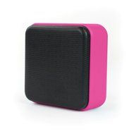 Bass Jaxx Bluetooth Matrix LED Light-Up Wireless Speaker Pink