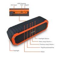 Firstop Waterproof Speakers, Portable Bluetooth V4.1 Speakers, Wireless Bluetooth Speaker with 2&times;5W Drivers, 12... N3