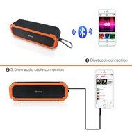 Firstop Waterproof Speakers, Portable Bluetooth V4.1 Speakers, Wireless Bluetooth Speaker with 2&times;5W Drivers, 12... N4