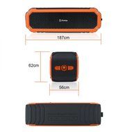 Firstop Waterproof Speakers, Portable Bluetooth V4.1 Speakers, Wireless Bluetooth Speaker with 2&times;5W Drivers, 12... N8