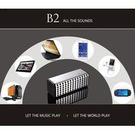 [BEST NEW RELEASE] InnKoo B2 Portable Wireless Bluetooth Speaker, Creative Aluminum Alloy Shell, Powerful Sound... N6
