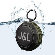 J&amp;L-12A Portable Wireless Bluetooth Outdoor speaker with IPX7 Waterproof Function (Army Green) N4