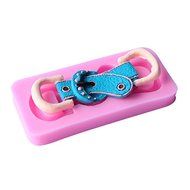 &quot;3D Belt Buckle Shape Cake Mold Fondant Silicone Mould&quot; shopping N4