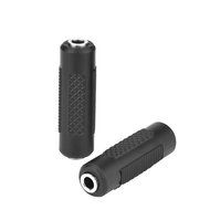 eBoot 2 Pack 3.5mm Stereo Jack to 3.5mm Audio Female/ Female Adapter Connectors N2