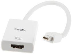 AmazonBasics Mini DisplayPort (Thunderbolt) to HDMI Adapter N2