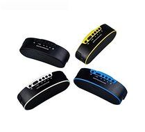 Outdoor Waterproof Bycicle Light Bluetooth Speaker Flashlight 1500mAh Battery For iPhone 5 6 6S Plus Color Blue N4