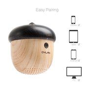 Dylan Portable Nut Bluetooth Speaker Ultra Mini Size Crystal Clear Sound for iPhone Android Tablets N3
