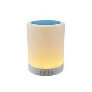 Aolyty Portable Wireless Bluetooth Speaker Bedside Lamp with Smart Touch LED Emotion Night Table Light Outdoor... N7
