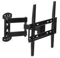 Mount-It! Full Motion TV Wall Mount Corner Bracket, VESA 400 x 400 Compatible, Extending Arm Articulating, Swivel...