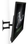 Mount-It! Full Motion TV Wall Mount Corner Bracket, VESA 400 x 400 Compatible, Extending Arm Articulating, Swivel... N2