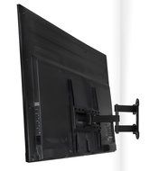 Mount-It! Full Motion TV Wall Mount Corner Bracket, VESA 400 x 400 Compatible, Extending Arm Articulating, Swivel... N3