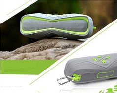 CAMTOA Wireless Portable Speakers, Outdoor Sport Stereo Waterproof IP7 Hands-free Call Bluetooth Speakers - with...