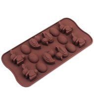 Lariy Duck Silicone Candy Chocolate Cakes Cookies Mold Jello Cake Mould (Random Color)