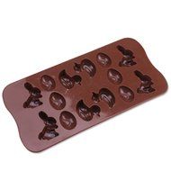 Lariy Duck Silicone Candy Chocolate Cakes Cookies Mold Jello Cake Mould (Random Color) N3