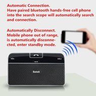Farmunion Car Kit Clip Hands Free Multipoint Wireless Bluetooth 4.0 Speakerphone Speaker N3
