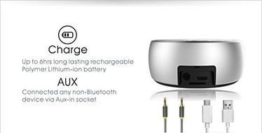 Portable Wireless Speaker, Beeiee Portable Bluetooth Speaker with Hands Free Calling,USB and TF card port for... N5