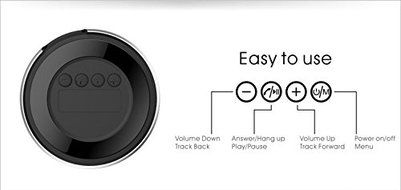Portable Wireless Speaker, Beeiee Portable Bluetooth Speaker with Hands Free Calling,USB and TF card port for... N6