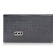 kwmobile Protective case for Bose SoundLink 3 in black made of Nylon - including pocket for accessories N3