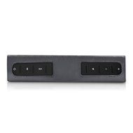 kwmobile Protective case for Bose SoundLink 3 in black made of Nylon - including pocket for accessories N4