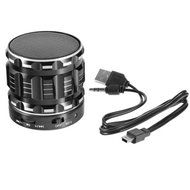 SYDT S-28 Portable Wireless Metal Steel Stereo Speaker with Fm Radio Support TF Micro SD Card for Iphone iPad... N4