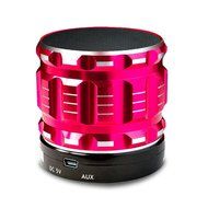 SYDT S-28 Portable Wireless Metal Steel Stereo Speaker with Fm Radio Support TF Micro SD Card for Iphone iPad... N6