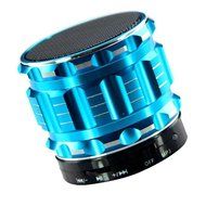 SYDT S-28 Portable Wireless Metal Steel Stereo Speaker with Fm Radio Support TF Micro SD Card for Iphone iPad... N13