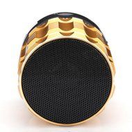 SYDT S-28 Portable Wireless Metal Steel Stereo Speaker with Fm Radio Support TF Micro SD Card for Iphone iPad... N20