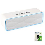 Portable Bluetooth Stereo Speaker, with 2x5W Acoustic Drivers, Dual Subwoofer, FM Radio, Handsfree Speakerphone... N6