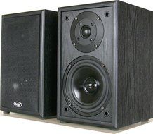 5 x BLACK JMax 300 Watts Total, 2 Way Bookshelf Speakers Stereo Home Theatre N3