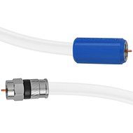 Mediabridge Coaxial Cable (50 Feet) with F-Male Connectors - Ultra Series - Tri-Shielded UL CL2 In-Wall Rated... N3