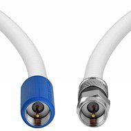 Mediabridge Coaxial Cable (50 Feet) with F-Male Connectors - Ultra Series - Tri-Shielded UL CL2 In-Wall Rated... N4