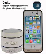 CHACHA Portable Wireless Resonance Vibration Technology Bluetooth Speaker System speakerphone + SD card/ Party...