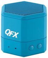 QFX BT-43WA Water Resistant Shockproof and Noise Cancelling Bluetooth Speaker - Blue