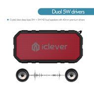 iClever BoostSound Sport Portable Bluetooth Speaker (BTS06), IPX5 Water resistant Wireless Speaker for iPhone,... N2