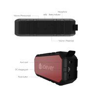 iClever BoostSound Sport Portable Bluetooth Speaker (BTS06), IPX5 Water resistant Wireless Speaker for iPhone,... N3