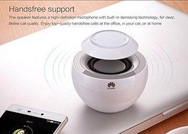 Superb good Huawei Singing Swan Mini Portable Subwoofer Speaker Stereo Sound Wireless Hands-free Bluetooth V4.0... N7