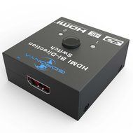 HDMI Bi-Directional Switch, Goronya Ultra HD 4K 2x1 or 1x2 HDMI Splitter with HDCP 2.2 and HDMI 1.4 N4