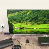 HDMI Bi-Directional Switch, Goronya Ultra HD 4K 2x1 or 1x2 HDMI Splitter with HDCP 2.2 and HDMI 1.4 N7