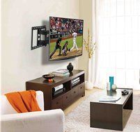 Mounting Dream MD2380 TV Wall Mount Bracket with Full Motion Dual Articulating Arm for most of 26-55 Inches LED... N2