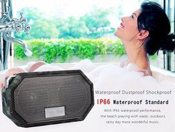 Waterproof Bluetooth Speaker, Ollivan Wireless Mini Portable Stereo Bluetooth Speakers with CRS 4.0 for Camping... N16