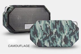 Waterproof Bluetooth Speaker, Ollivan Wireless Mini Portable Stereo Bluetooth Speakers with CRS 4.0 for Camping... N18