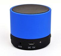 Blue Wireless Mini Stereo Portable Bluetooth Aluminum Metal Speakers, Works With iPod iPhone iPad Samsung Galaxy... N3