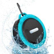 Waterproof Wireless 3.0 Bluetooth Speaker with Microphone and Suction(Teal) N6