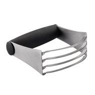 GOLDEN V Pastry Cutter Stainless Steel-100% Food Grade Baking Dough Blender with Blade, Black N2