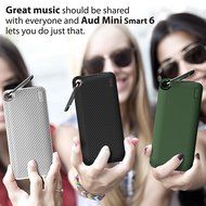 Aud Mini by iLuv (Ultra Slim Pocket-Sized Portable Bluetooth Speaker) for Apple iPhone, Apple iPad, Samsung GALAXY... N22