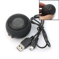 Black Mini Hamburger Speaker with Key Ring Compatible with MP3 MP4 iPod iPhone PC N2
