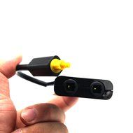 MOTONG(TM) New design Toslink Digital Optical Audio Splitter Adapter 1 in 2 Out-Black N5