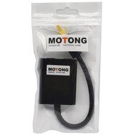 MOTONG(TM) New design Toslink Digital Optical Audio Splitter Adapter 1 in 2 Out-Black N6