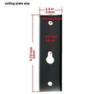 VideoSecu LCD DLP Projector Vaulted Ceiling Mount Bracket with Adjustable Extension Pole to 26.7" - Black PJ2B... N4